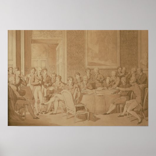 The Congress of Vienna, 1815 Poster (Vorne)