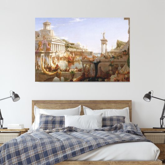 The Consummation of Empire by Thomas Cole (1836) Leinwanddruck (Insitu (Schlafzimmer))