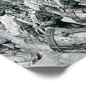 The Continental Army Marching Down the Old Poster (Ecke)