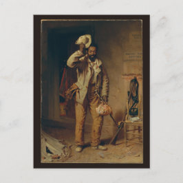 The Contraband, Wood - Ziviler Krieg Afroamerikane Postkarte