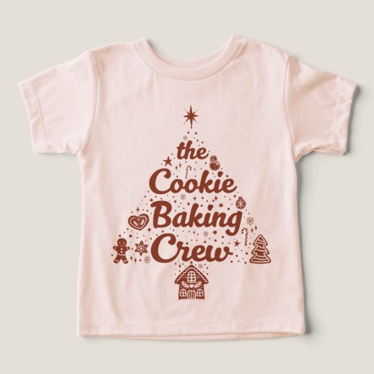 The Cookie Baking Crew Christmas Tree Design (Design Vorderseite)