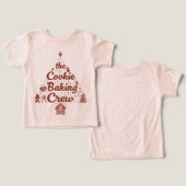 The Cookie Baking Crew Christmas Tree Design (Design Vorderseite & Rückseite)