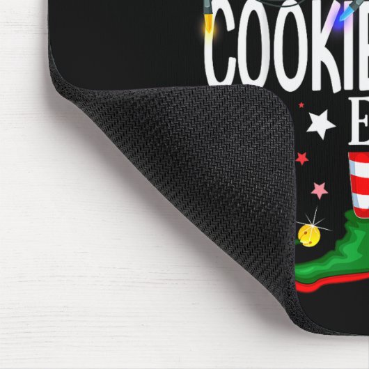 The Cookie Baking Elf Christmas Family Pajama Part Mousepad (Ecke)
