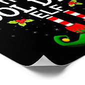 The Cool Dad Elf Christmas Family Matching Pajama  Poster (Ecke)