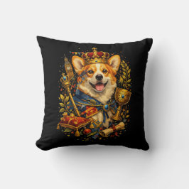 The Corgi King Kissen