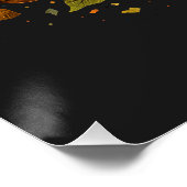 The Corgi King Poster (Ecke)