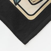 The Corgi Mom Tarot Card Skeleton Gothic Dog Fleecedecke (Ecke)