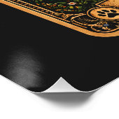 The Corgi Tarot Card Poster (Ecke)