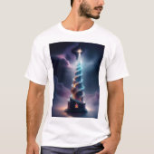 The Corkscrew Tower With Starburst At Top T Shirt (Vorderseite)
