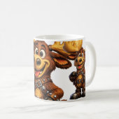 The Corky Moose "Mooser" Kaffeetasse (VorderseiteRechts)