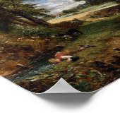 The Cornfield - John Constable Poster (Ecke)