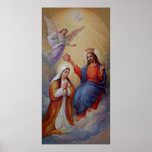 The Coronation Of The Virgin Mary Poster (Vorne)
