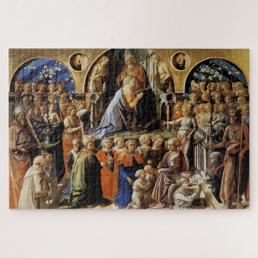 The Coronation of the Virgin Puzzle (Horizontal)