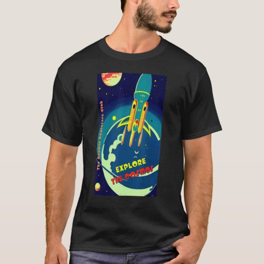 The Cosmic Explorers Club Explore The Cosmos (#08) T-Shirt (Vorderseite)