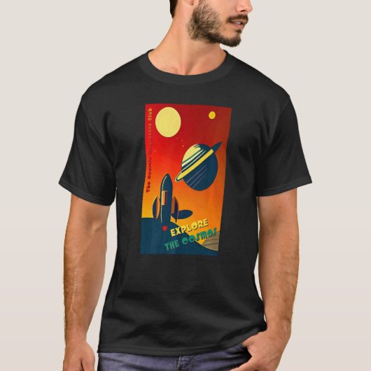 The Cosmic Explorers Club Explore The Cosmos (#09) T-Shirt (Vorderseite)