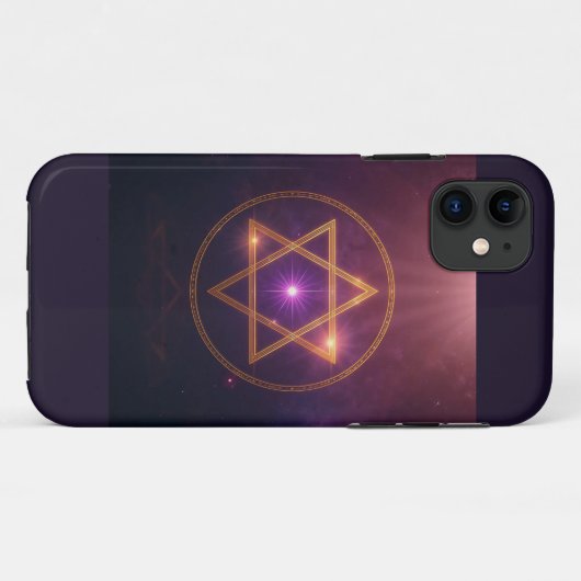 The Cosmic Star of Enlightened Balance Case-Mate iPhone Hülle (Rückseite (Horizontal))