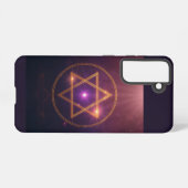 The Cosmic Star of Enlightened Balance Samsung Galaxy Hülle (Rückseite (Horizontal))