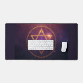 The Cosmic Star of Enlightened Balance Schreibtischunterlage (Tastatur & Maus)