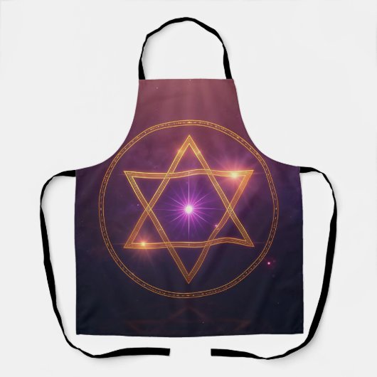 The Cosmic Star of Enlightened Balance Schürze (Vorderseite)