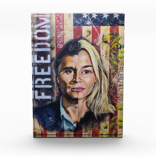 The Cost of Freedom - American Patriot Artwork Fotoblock (Vorderseite)