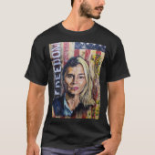 The Cost of Freedom - American Patriot Artwork T-Shirt (Vorderseite)