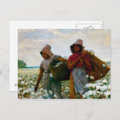 The Cotton Pickers [Homer] Postkarte (Vorne/Hinten)