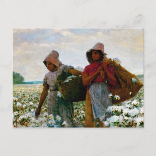 The Cotton Pickers [Homer] Postkarte (Vorderseite)