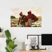 The Cotton Pickers von Winslow Homer Poster (Heimbüro)