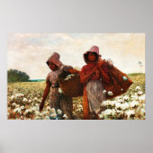 The Cotton Pickers von Winslow Homer Poster (Vorne)