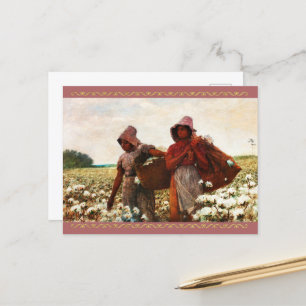 The Cotton Pickers von Winslow Homer Postkarte