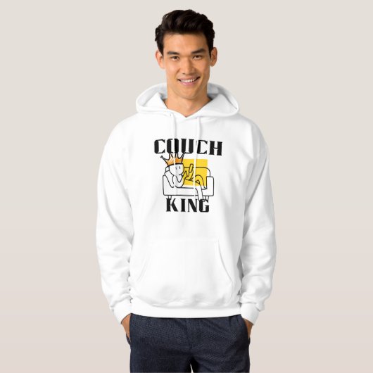 The Couch King Hoodie (Vorne ganz)