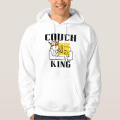 The Couch King Hoodie (Vorderseite)