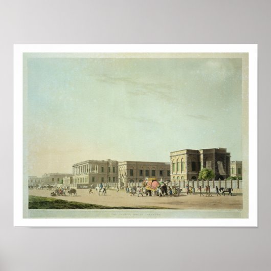 The Council House, Calcutta, plate 29 from 'Orient Poster (Vorne)