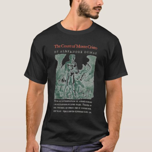 The Count of Monte Cristo by Alexandre Dumas Cover T-Shirt (Vorderseite)