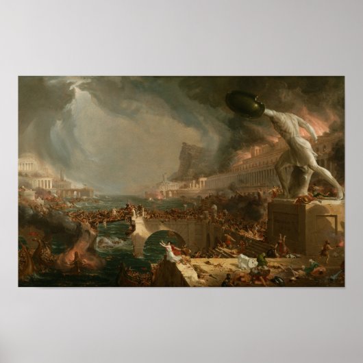 The Course of Empire: Destruction (1836) — Thomas Poster (Vorne)