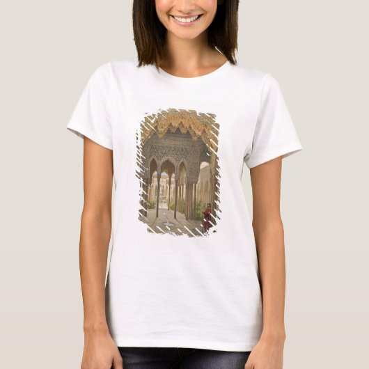 The Court of the Lions, the Alhambra, Granada, 185 T-Shirt (Vorderseite)