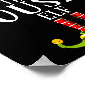 The Cousin Elf Funny Matching Pajama Xmas  Poster (Ecke)