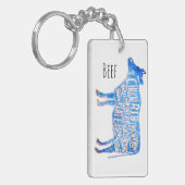 The Cow Schlüsselanhänger (Vorderseite links)