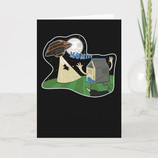 The Cow Was Stolen By Aliens Karte (Vorderseite)