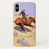 The Cowboy (von Frederic Remington) Case-Mate iPhone Hülle (Rückseite)