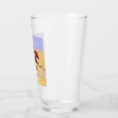 The Cowboy (von Frederic Remington) Glas (Links)