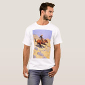 The Cowboy (von Frederic Remington) T-Shirt (Vorne ganz)