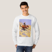 The Cowboy (von Frederic Remington) T-Shirt (Vorne ganz)