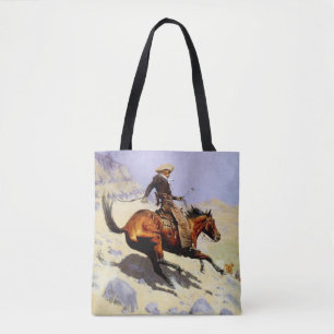 The Cowboy von Remington, Vintage Kavallerie Milit Tasche