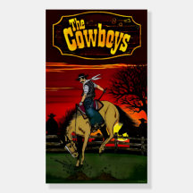 "The Cowboys" Foam Boards entwerfen.