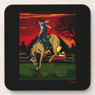 "The Cowboys" Hard Plastic Untersetzer
