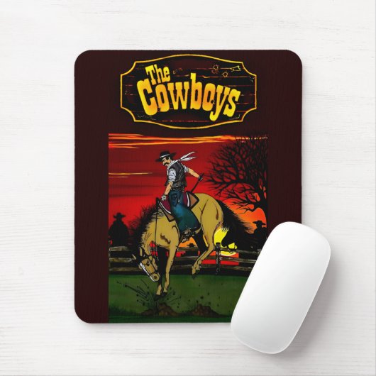 "The Cowboys" Mousepad Design. (Mit Mouse)