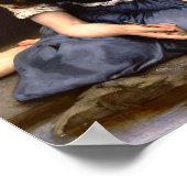 The Crab Le Crab 1869 William Adolphe Bouguereau Poster (Ecke)