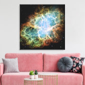 The Crab Nebula Leinwanddruck (Insitu (Wohnzimmer))