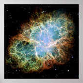 The Crab Nebula Poster (Vorne)